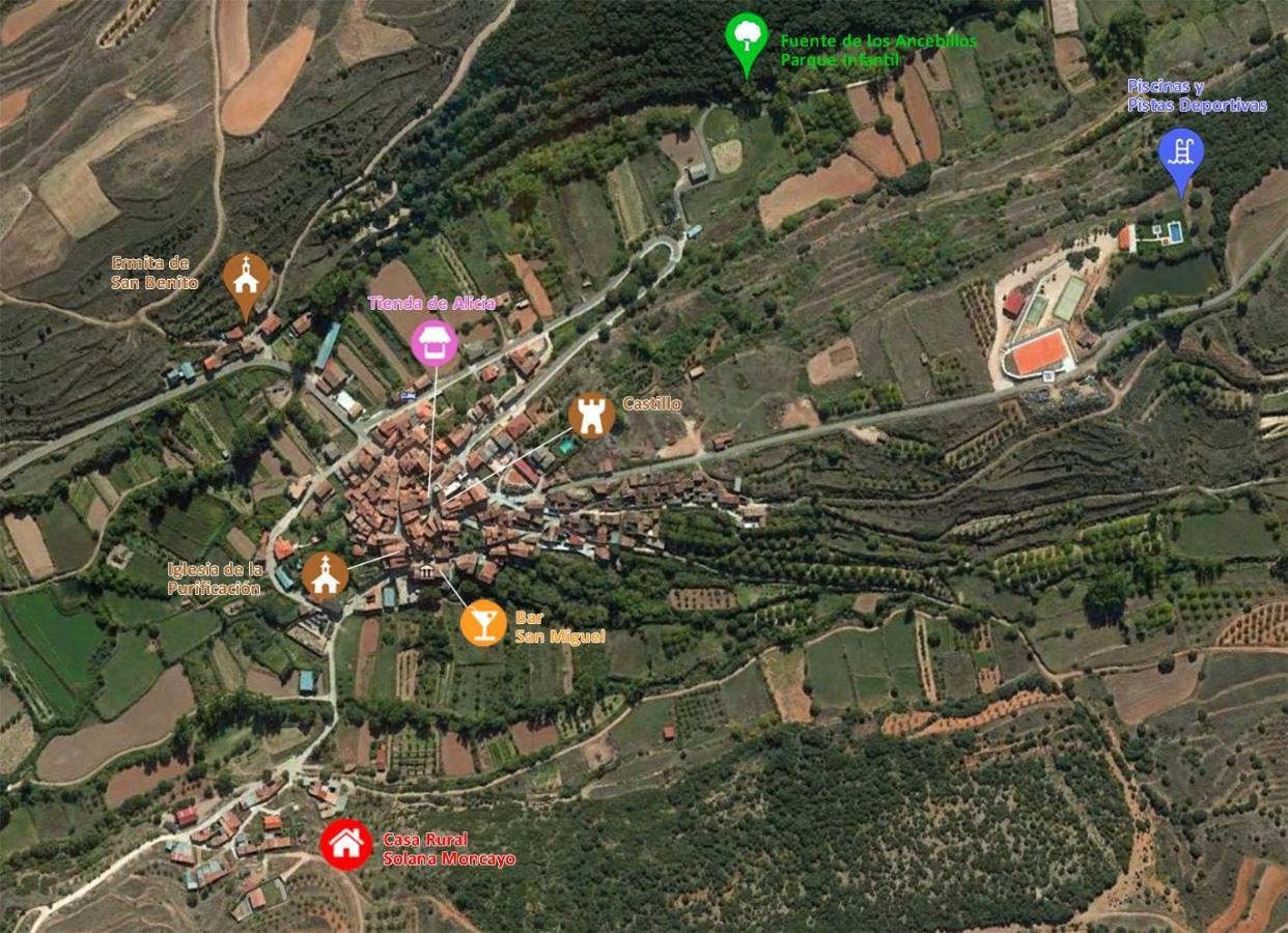 Casa Rural Solana Moncayo Villa Lituenigo ภายนอก รูปภาพ